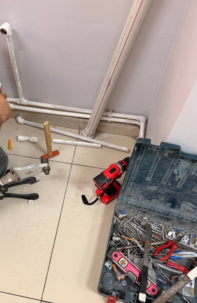 Lavabo altı su tesisatı