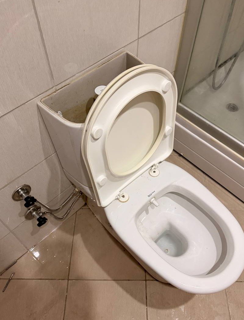 Klozet montajı